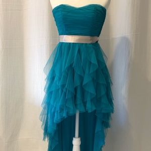 Teeze Me Aquamarine and Gray Mermaid Dress